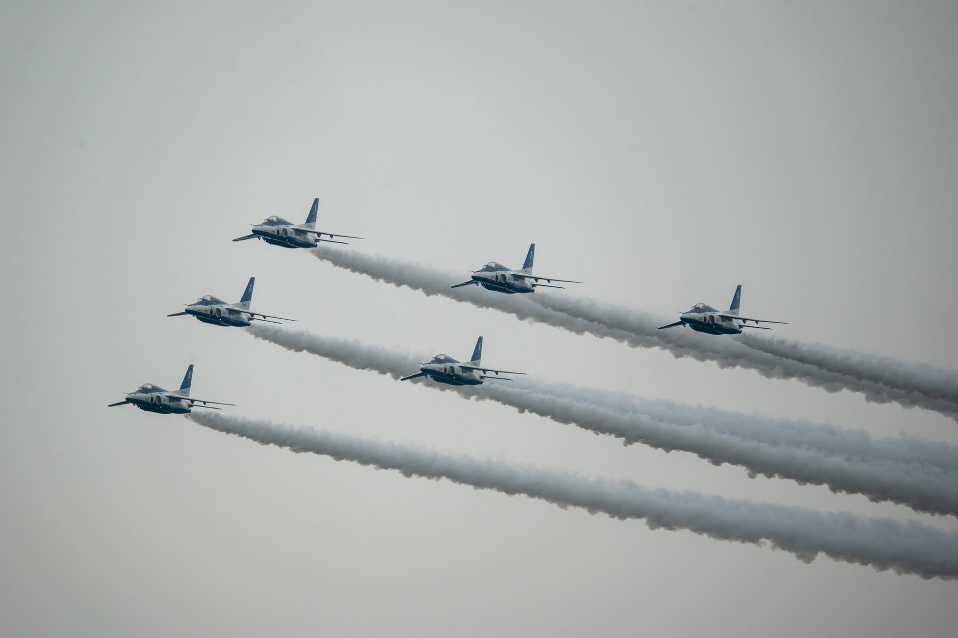 千歳まちの航空祭 (ブルーインパルス)の写真