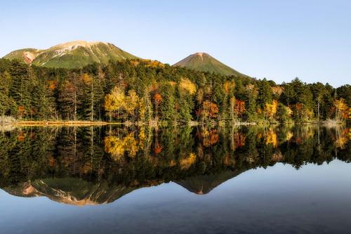 オンネトー (紅葉)