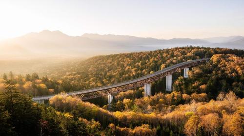 松見大橋 三国峠 (紅葉)